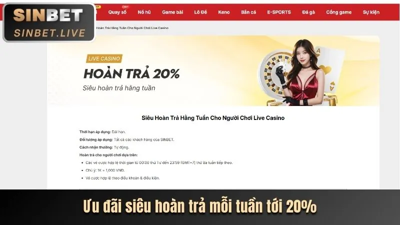 Sự kiện khuyến mãi casino trực tuyến 39bet17